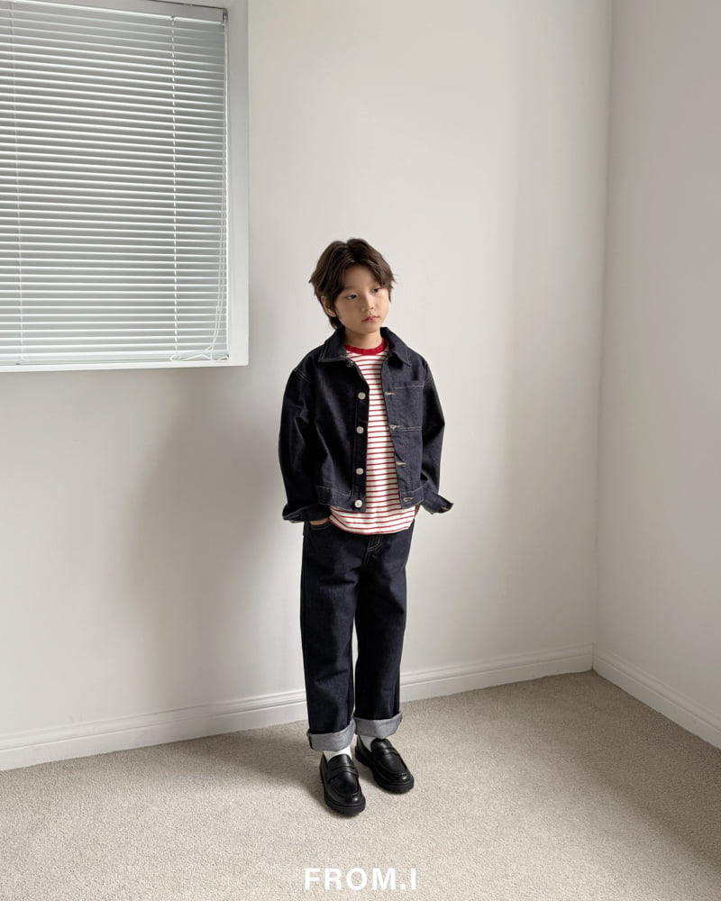 From I - Korean Children Fashion - #childrensboutique - PK Striped Tee - 12