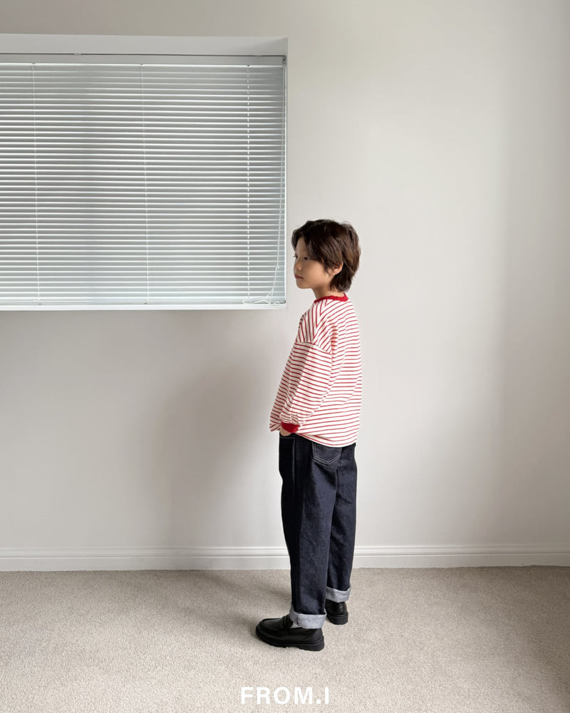 From I - Korean Children Fashion - #discoveringself - Tapered Denim Pants - 12
