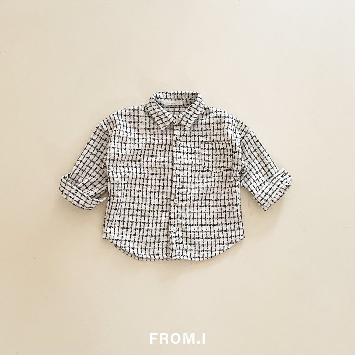 From I - Korean Children Fashion - #discoveringself - Tweed Shirt - 7
