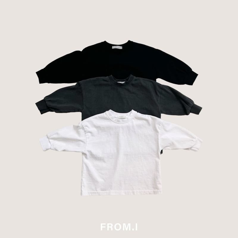 From I - Korean Children Fashion - #discoveringself - Oversized Long Sleeve Tee
