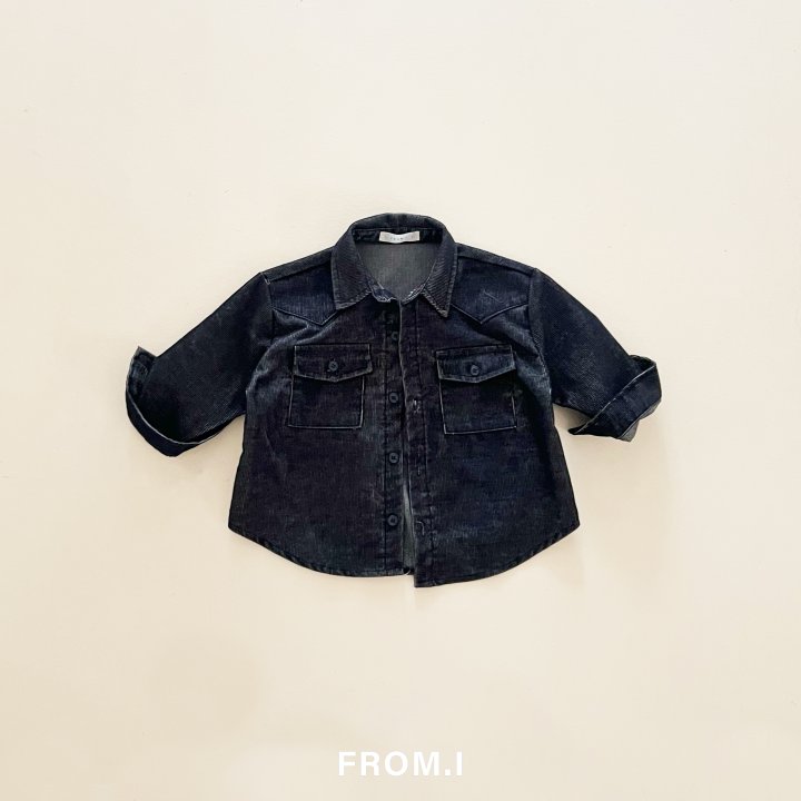 From I - Korean Children Fashion - #discoveringself - Indigo Shirt - 5