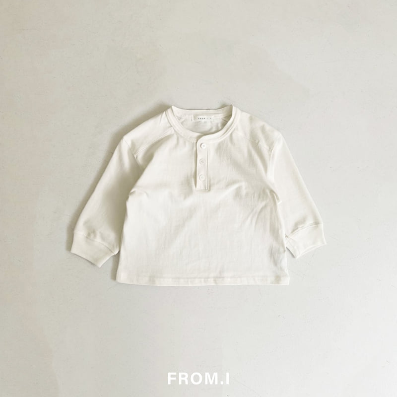 From I - Korean Children Fashion - #designkidswear - Henley Neck Tee - 4