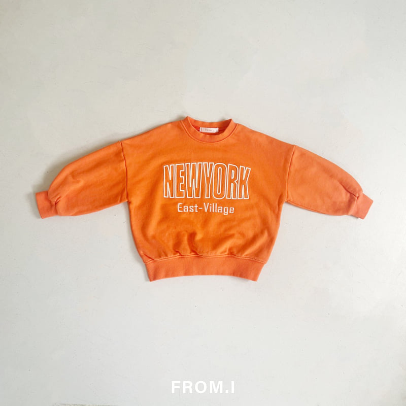 From I - Korean Children Fashion - #discoveringself - New York Embossed Sweatshirt - 3