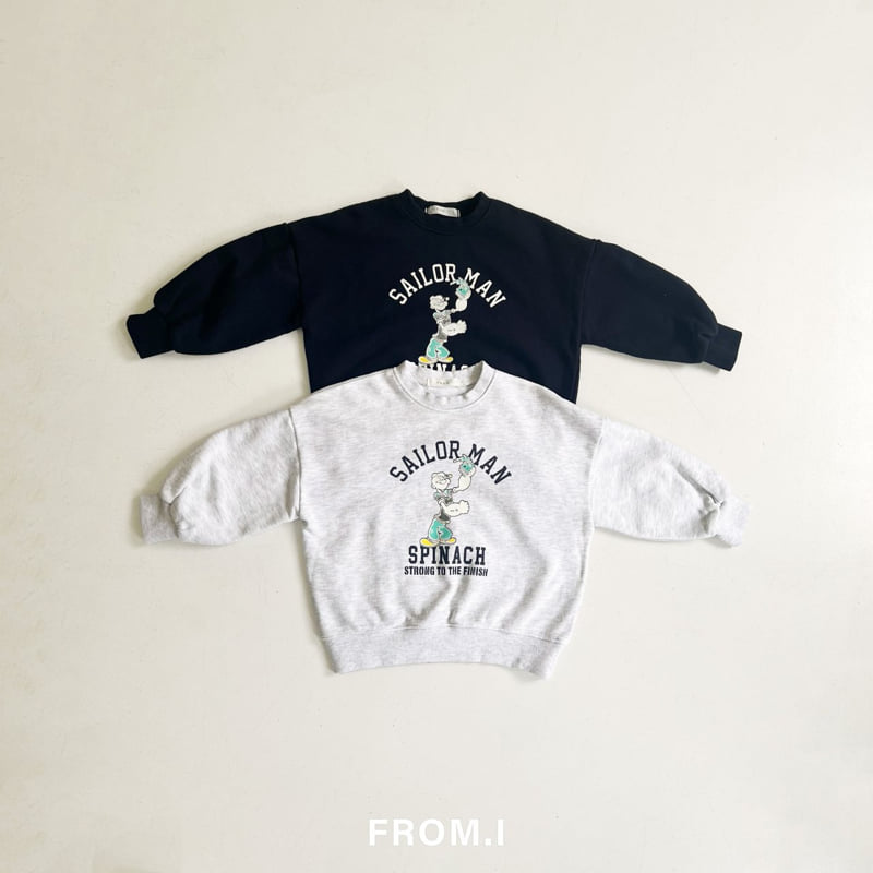 From I - Korean Children Fashion - #discoveringself - Sailor Sweatshirt