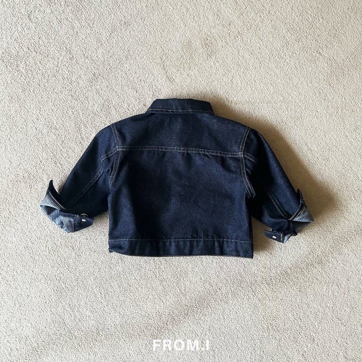 From I - Korean Children Fashion - #fashionkids - Pocket Denim Jacket - 5