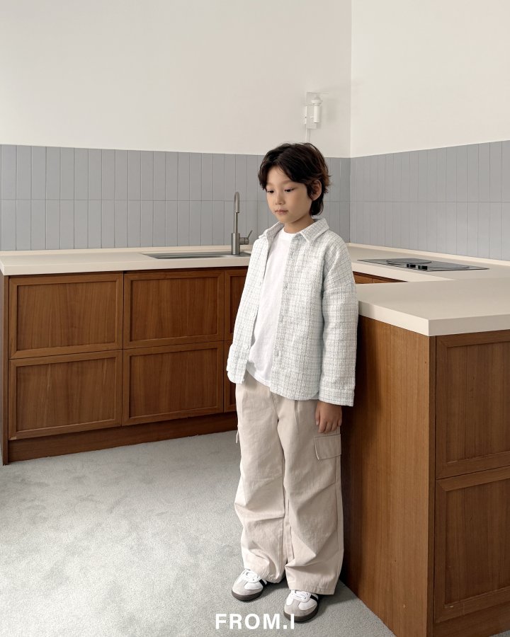 From I - Korean Children Fashion - #kidsshorts - Tweed Shirt - 9