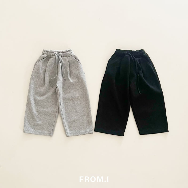 From I - Korean Children Fashion - #kidsshorts - Wide Sweatpants