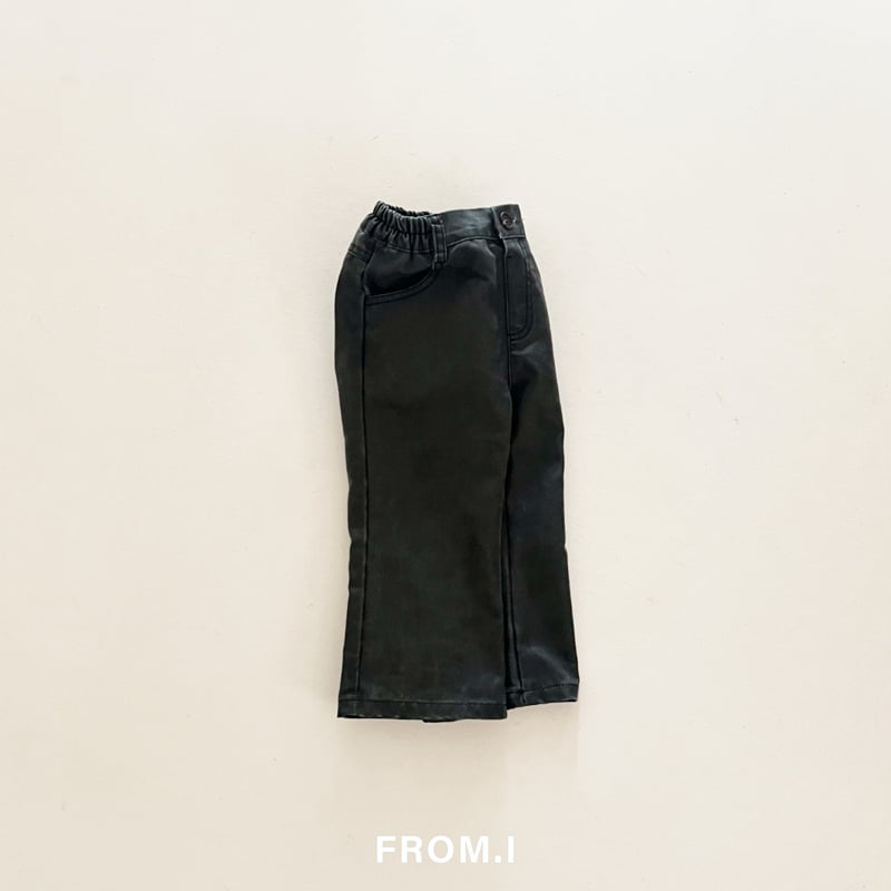 From I - Korean Children Fashion - #kidsshorts - Nubuck Flare Pants - 2