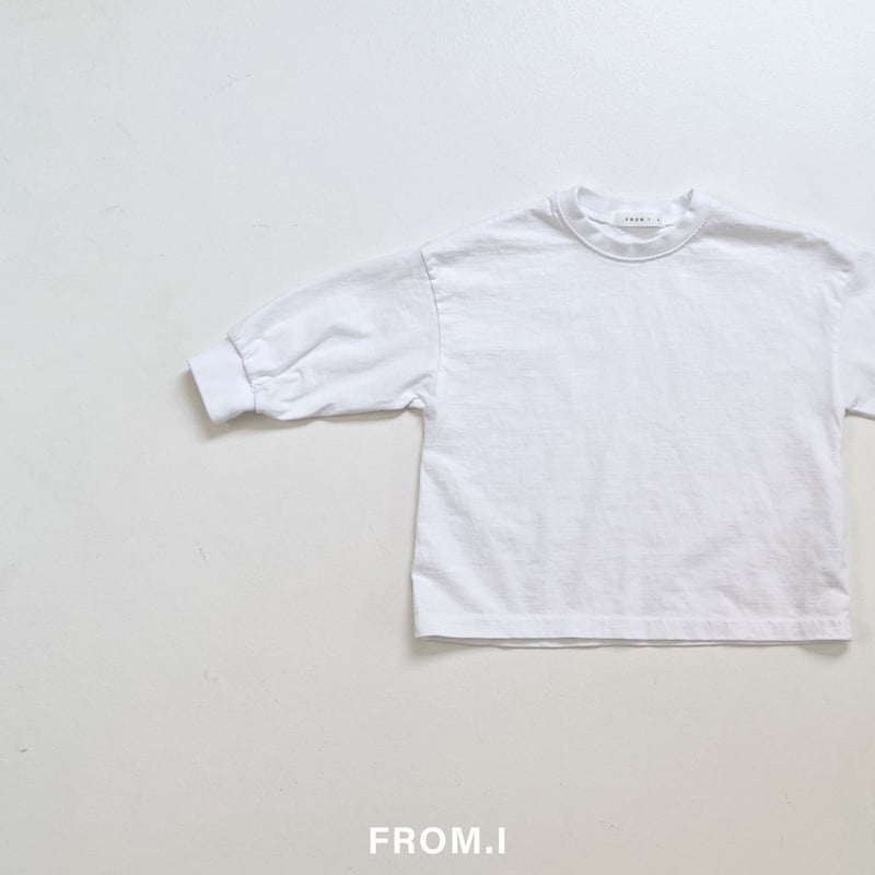 From I - Korean Children Fashion - #kidsshorts - Oversized Long Sleeve Tee - 4