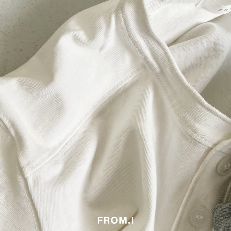 From I - Korean Children Fashion - #kidsstore - Henley Neck Tee - 7