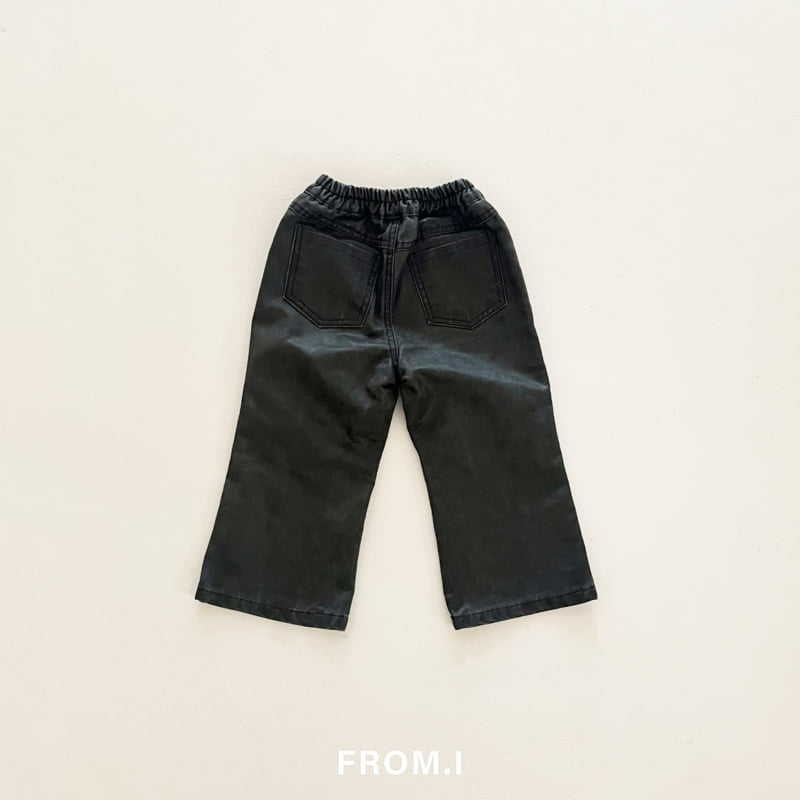 From I - Korean Children Fashion - #kidsstore - Nubuck Flare Pants - 3