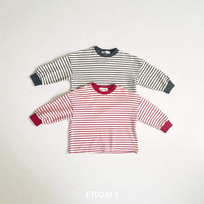 From I - Korean Children Fashion - #kidsstore - PK Striped Tee