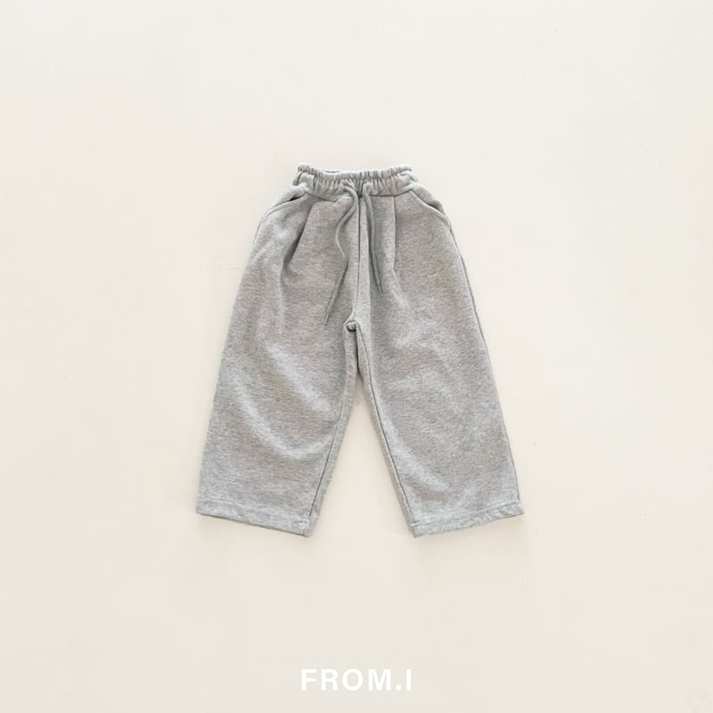 From I - Korean Children Fashion - #kidzfashiontrend - Wide Sweatpants - 3