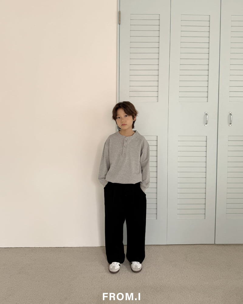 From I - Korean Children Fashion - #kidzfashiontrend - Wide Slacks Pants - 12