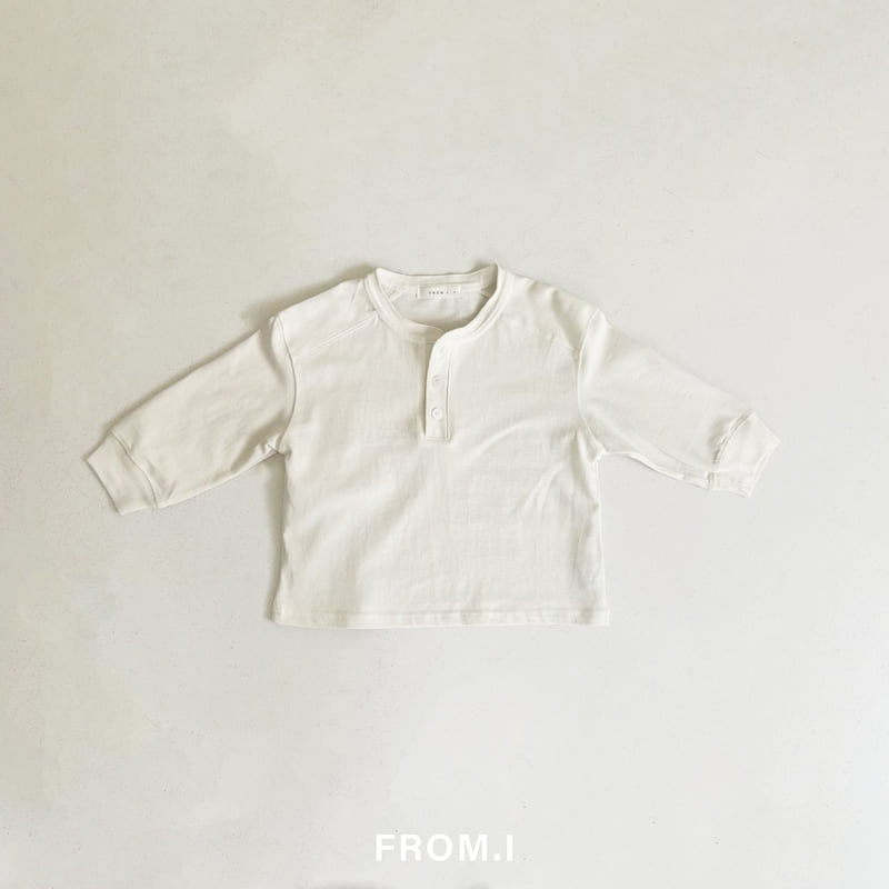 From I - Korean Children Fashion - #kidzfashiontrend - Henley Neck Tee - 8