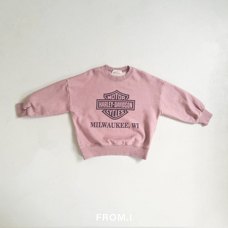 From I - Korean Children Fashion - #kidzfashiontrend - Harley Pigment Sweatshirt - 2