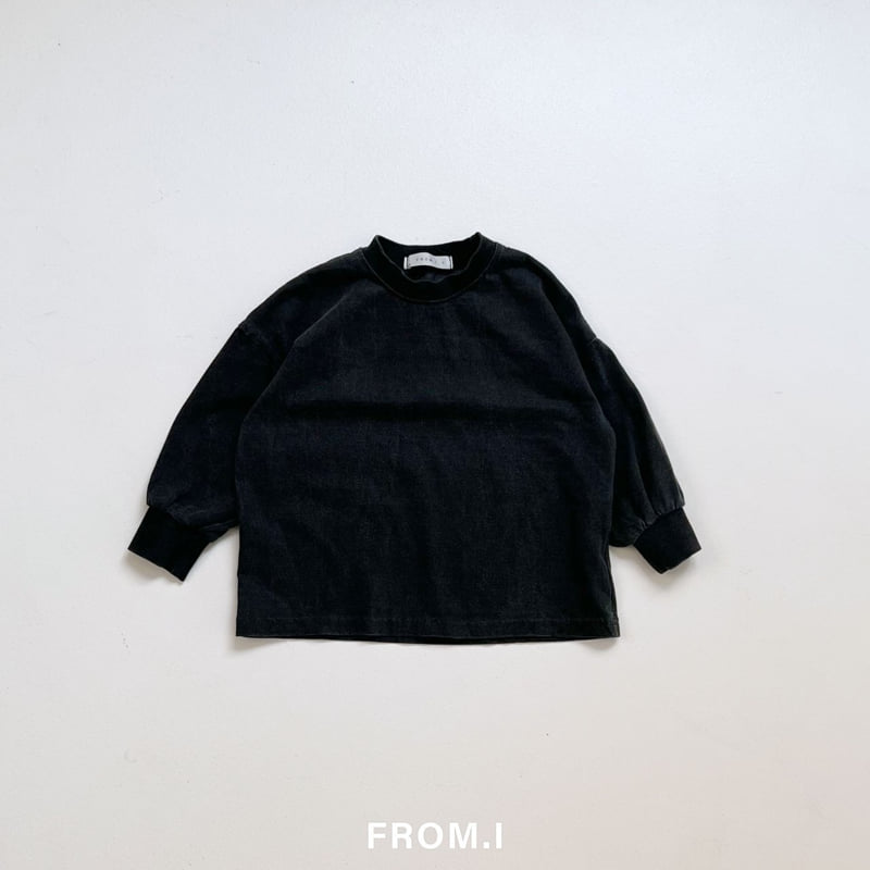 From I - Korean Children Fashion - #littlefashionista - Oversized Long Sleeve Tee - 7