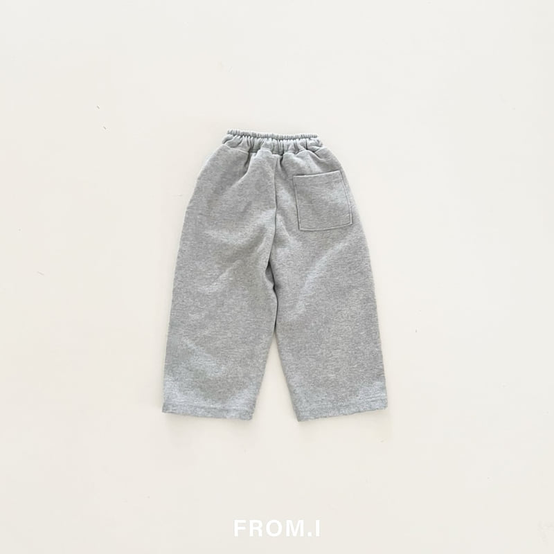 From I - Korean Children Fashion - #littlefashionista - Wide Sweatpants - 5