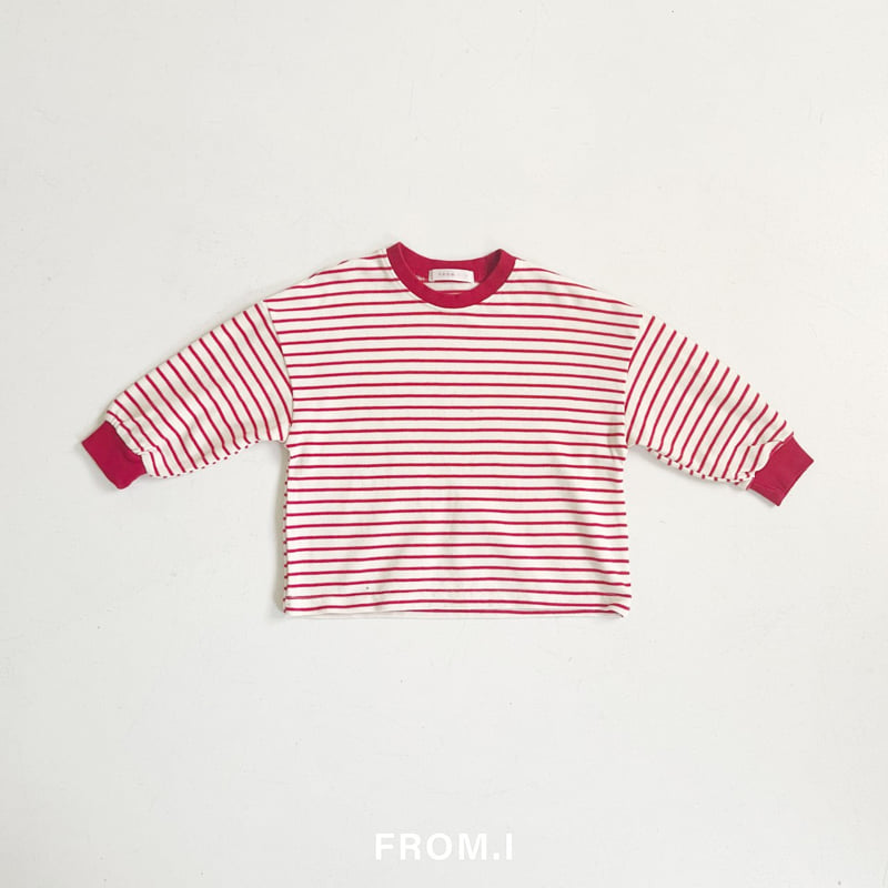 From I - Korean Children Fashion - #Kfashion4kids - PK Striped Tee - 4