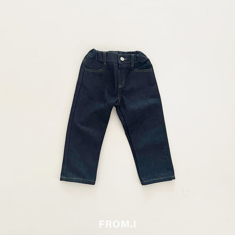 From I - Korean Children Fashion - #magicofchildhood - Tapered Denim Pants - 3