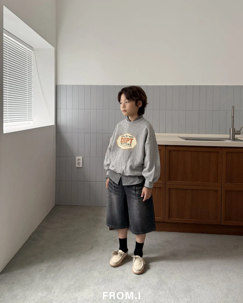 From I - Korean Children Fashion - #magicofchildhood - Dept Sweatshirt - 9