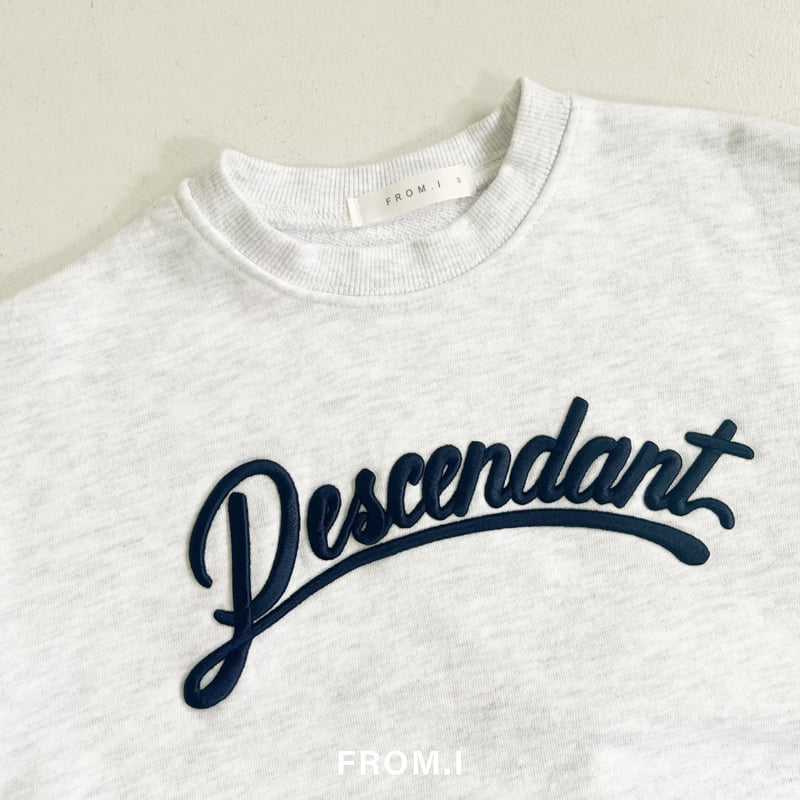 From I - Korean Children Fashion - #magicofchildhood - Descendant Embroidery Sweatshirt - 6