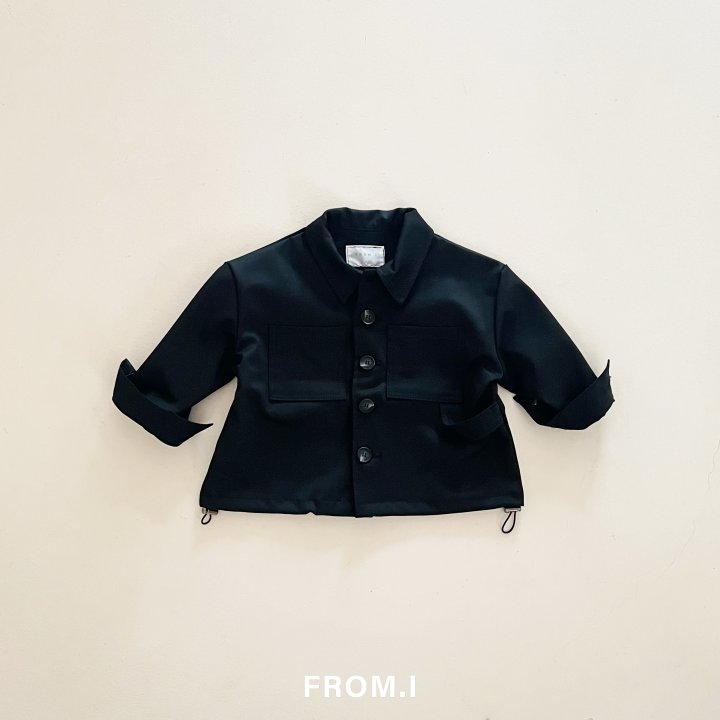 From I - Korean Children Fashion - #minifashionista - Wool Shacket - 2