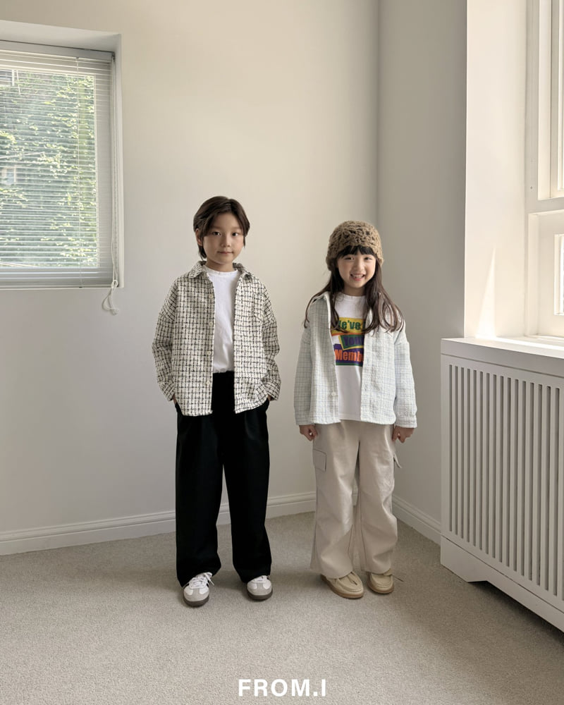 From I - Korean Children Fashion - #minifashionista - Oversized Long Sleeve Tee - 9
