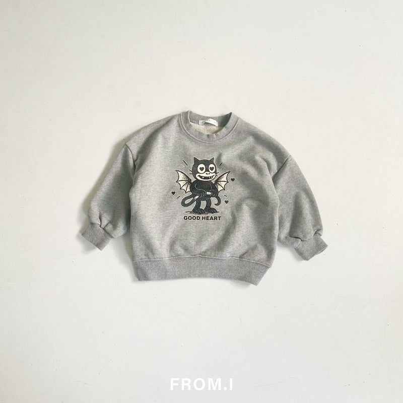 From I - Korean Children Fashion - #minifashionista - Devil Sweatshirt - 6