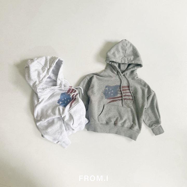 From I - Korean Children Fashion - #minifashionista - Star-Spangled Hoodie