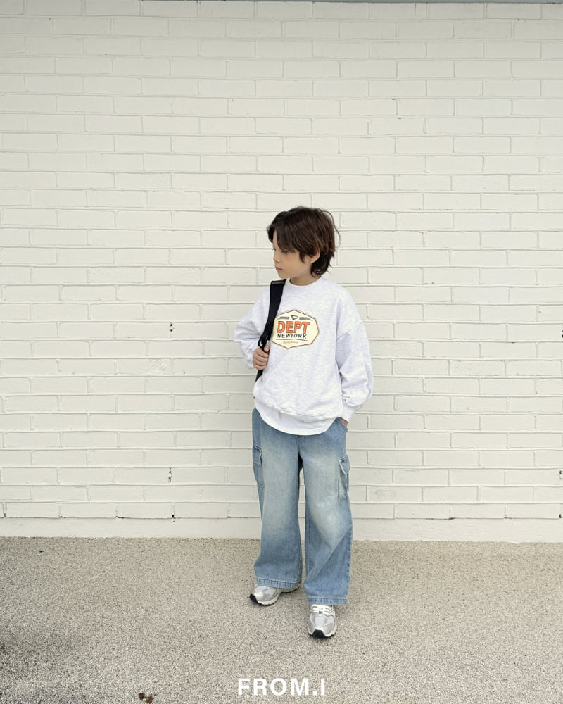 From I - Korean Children Fashion - #minifashionista - Dept Sweatshirt - 10