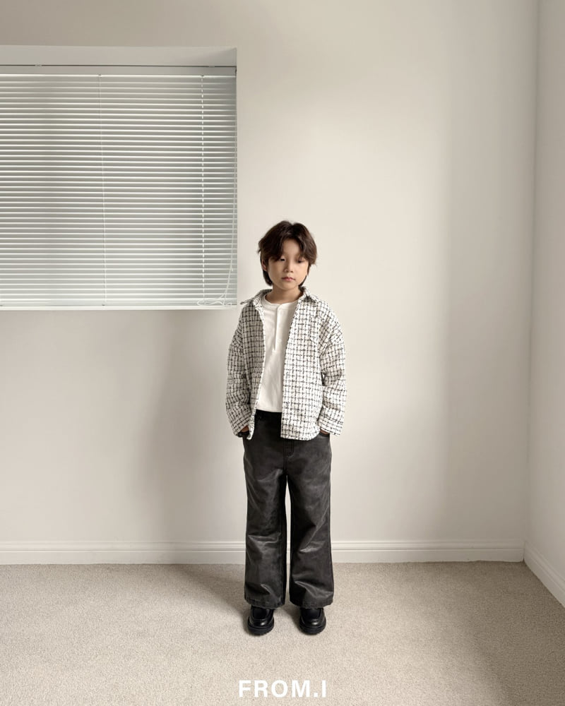 From I - Korean Children Fashion - #minifashionista - Nubuck Flare Pants - 8
