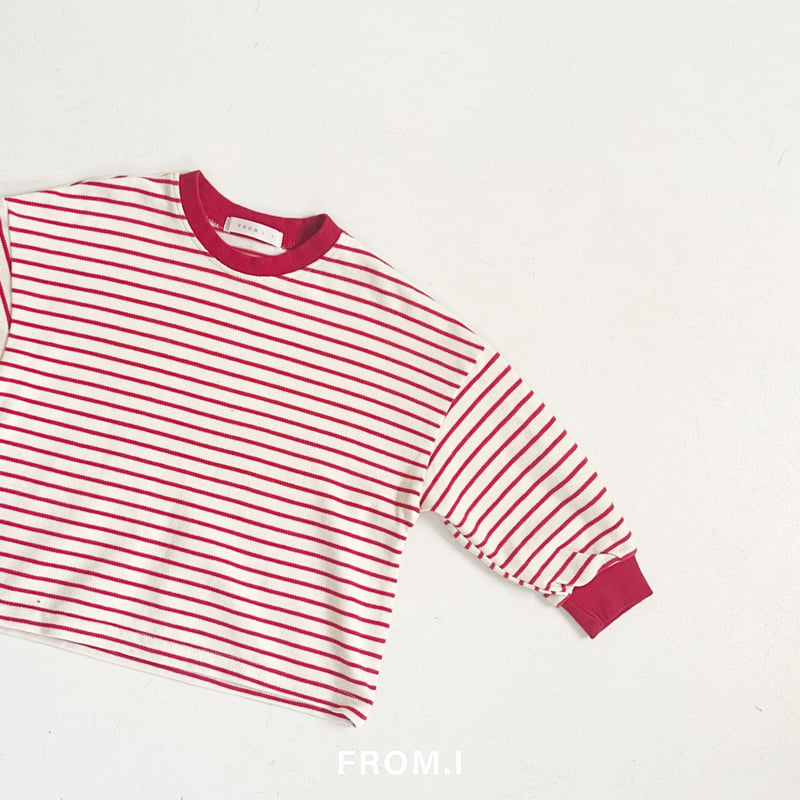 From I - Korean Children Fashion - #minifashionista - PK Striped Tee - 6