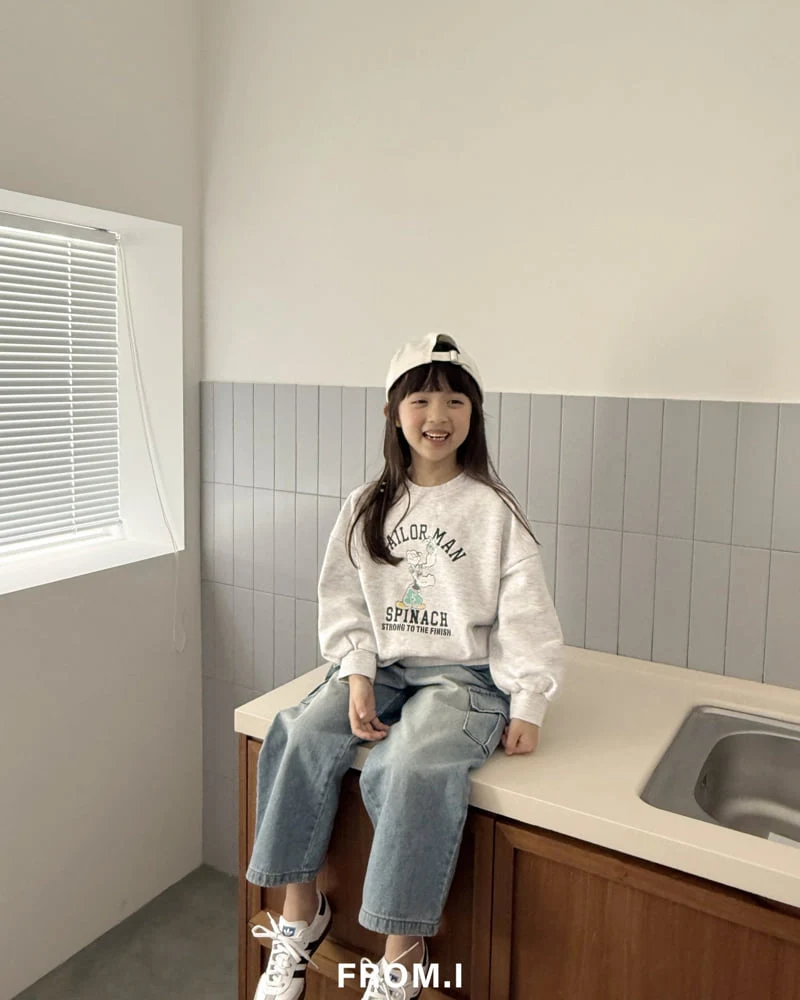 From I - Korean Children Fashion - #prettylittlegirls - Sailor Sweatshirt - 10