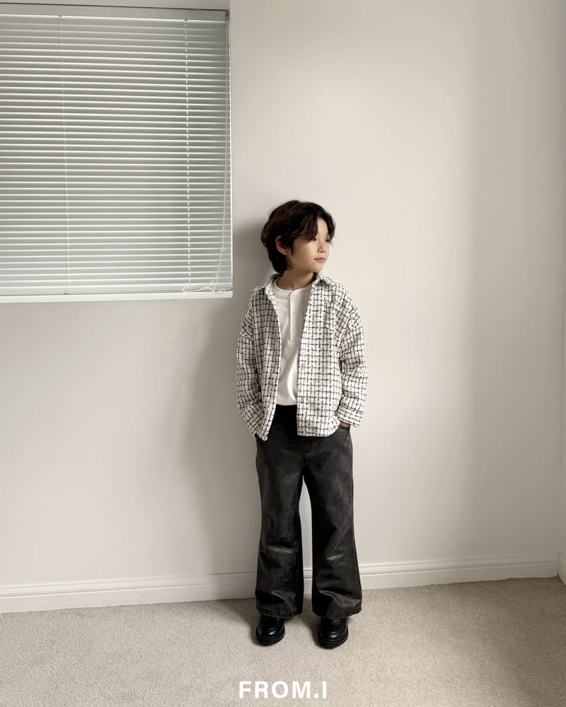 From I - Korean Children Fashion - #prettylittlegirls - Nubuck Flare Pants - 9
