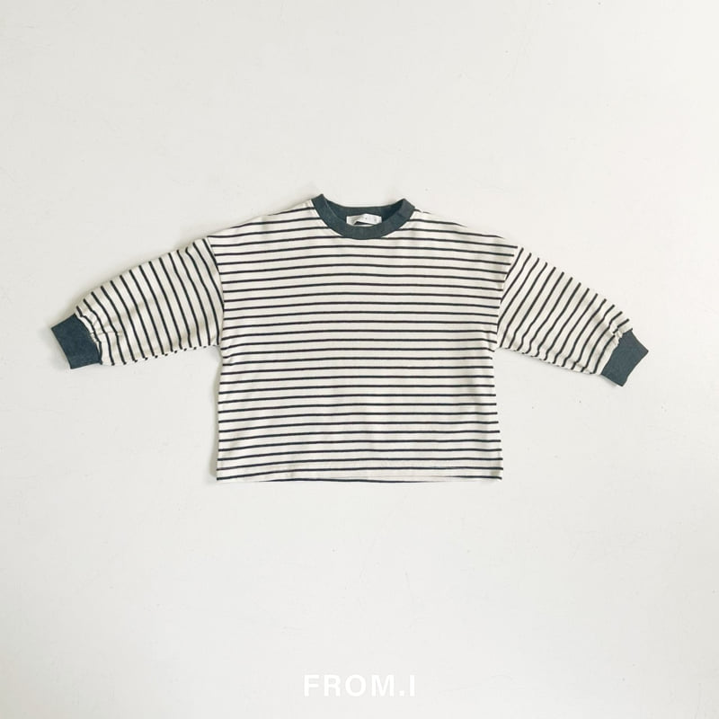 From I - Korean Children Fashion - #prettylittlegirls - PK Striped Tee - 7