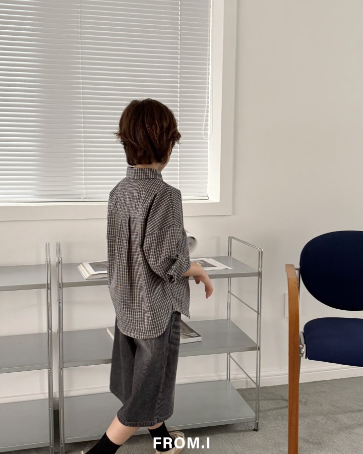 From I - Korean Children Fashion - #stylishchildhood - Check Shirt - 11