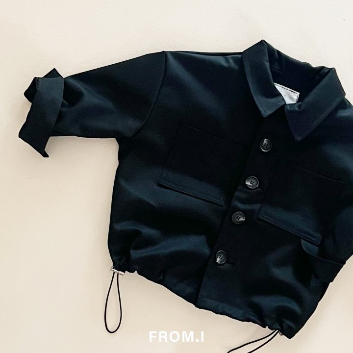 From I - Korean Children Fashion - #prettylittlegirls - Wool Shacket - 4