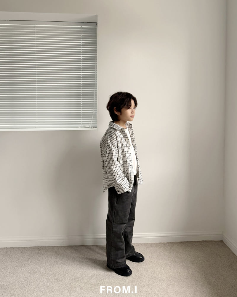 From I - Korean Children Fashion - #todddlerfashion - Nubuck Flare Pants - 10