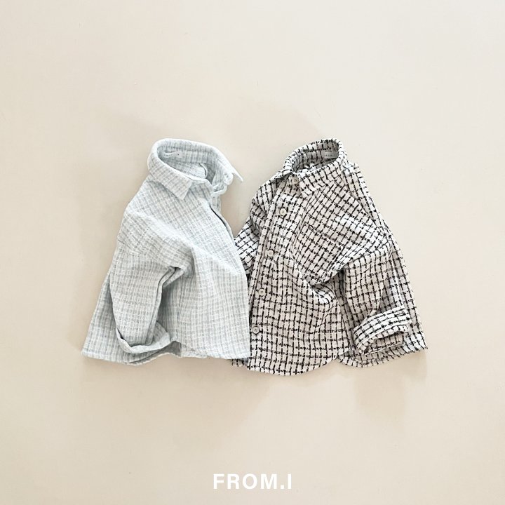 From I - Korean Children Fashion - #toddlerclothing - Tweed Shirt - 2