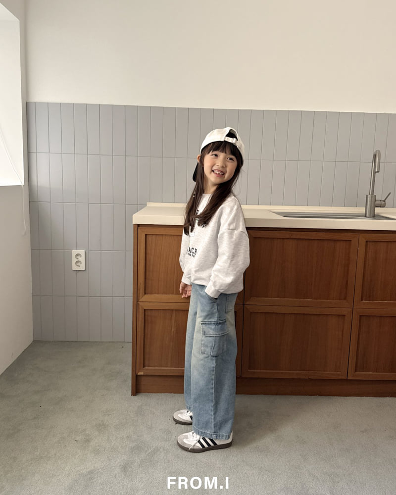 From I - Korean Children Fashion - #toddlerclothing - Cargo Denim Pants - 8