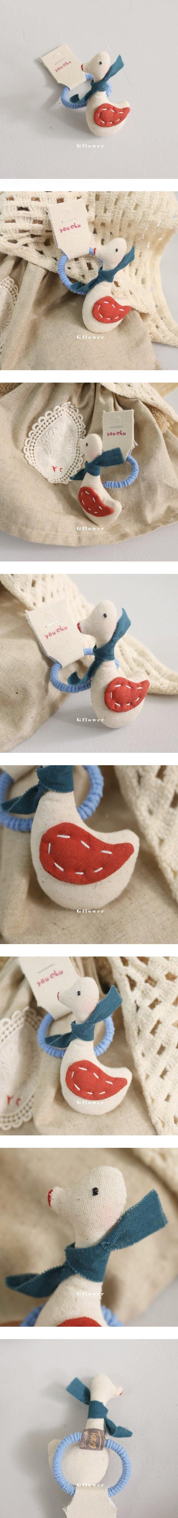 G Flower - Korean Children Fashion - #childofig - Duck Hair Tie