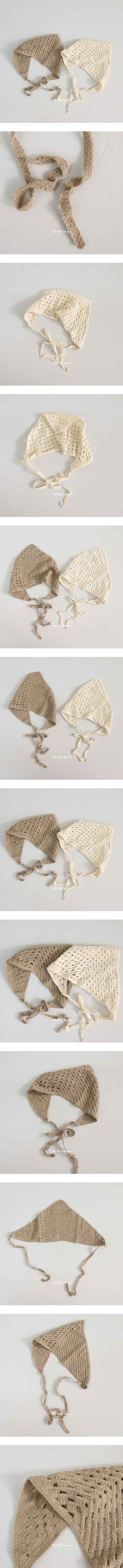 G Flower - Korean Children Fashion - #kidzfashiontrend - Knit Head Scarf