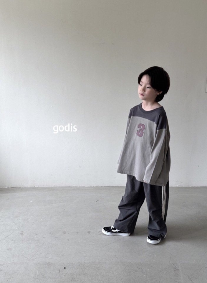 Godis - Korean Children Fashion - #Kfashion4kids - Four Stripe Track Pants - 12