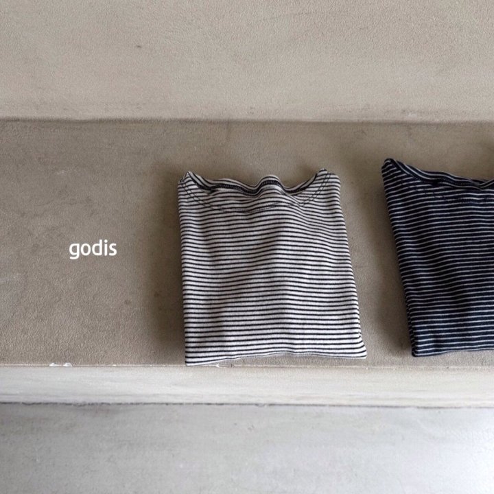 Godis - Korean Children Fashion - #childofig - Mini Stripe Tee - 8