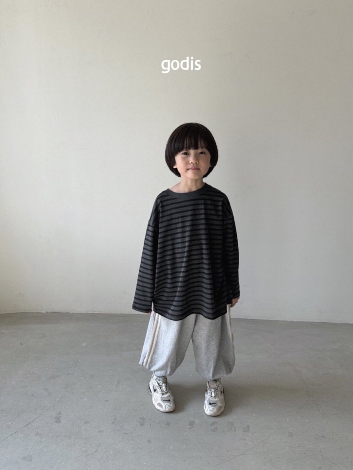 Godis - Korean Children Fashion - #childofig - Pig Stripe Tee - 6