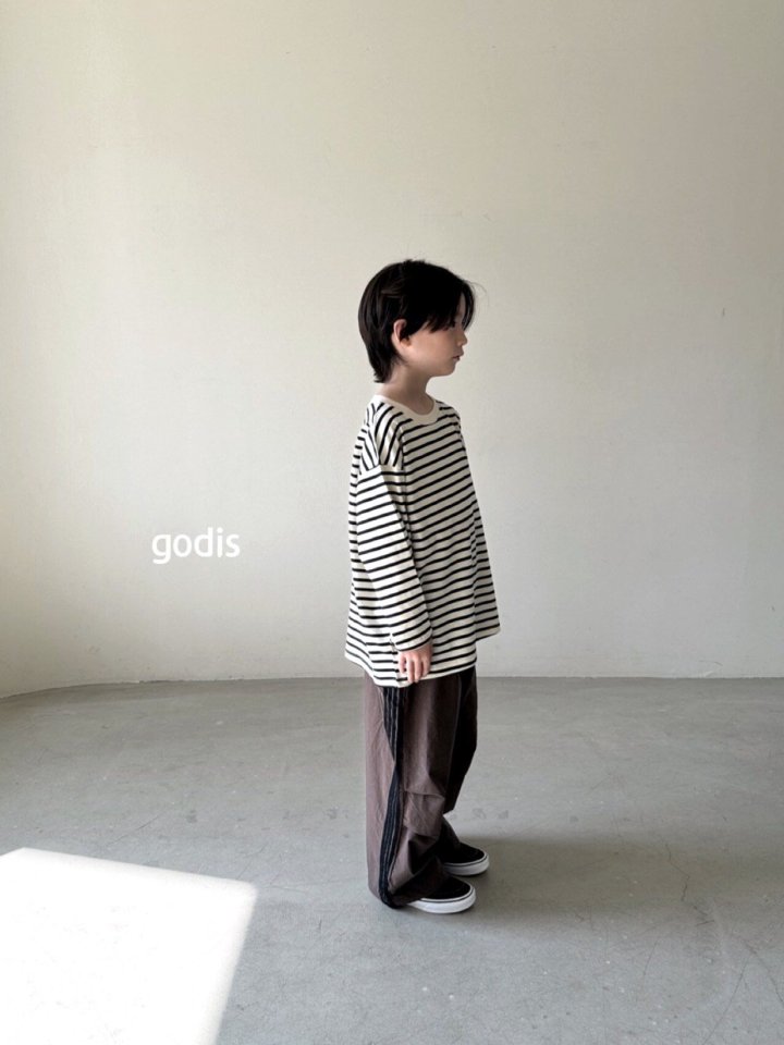 Godis - Korean Children Fashion - #childofig - Four Stripe Track Pants - 3