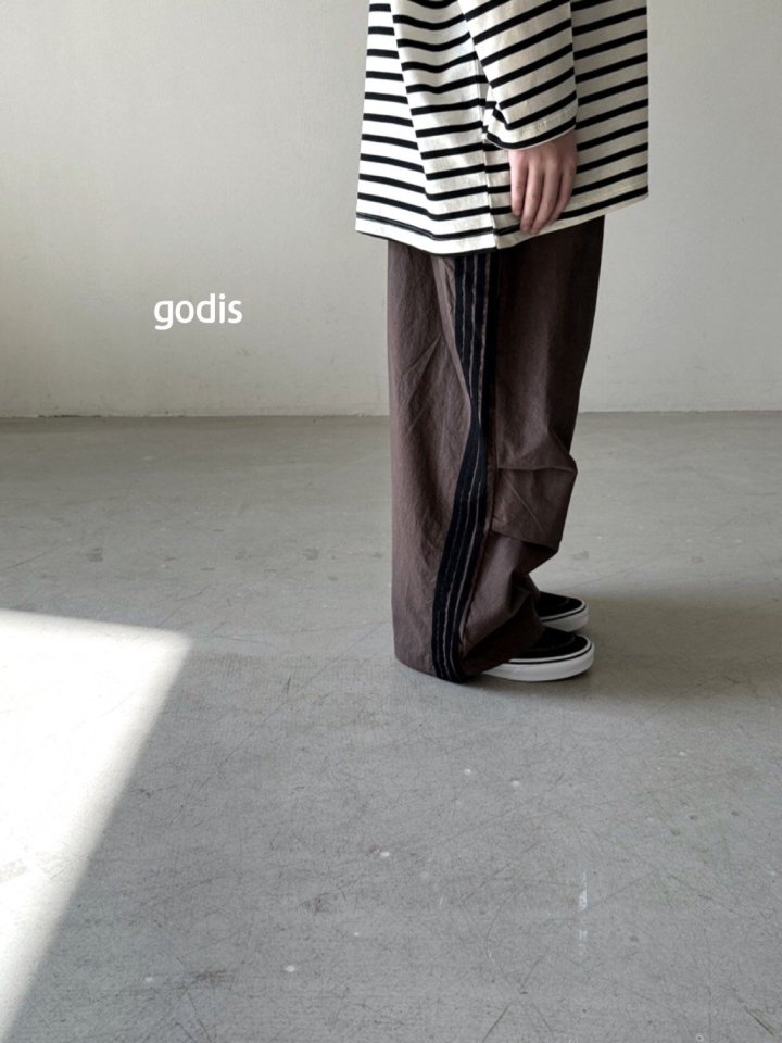 Godis - Korean Children Fashion - #childofig - Four Stripe Track Pants - 4