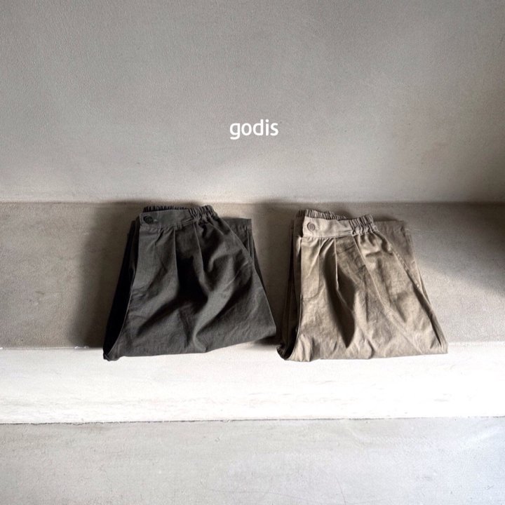 Godis - Korean Children Fashion - #childofig - Two Tuck Wide Pants