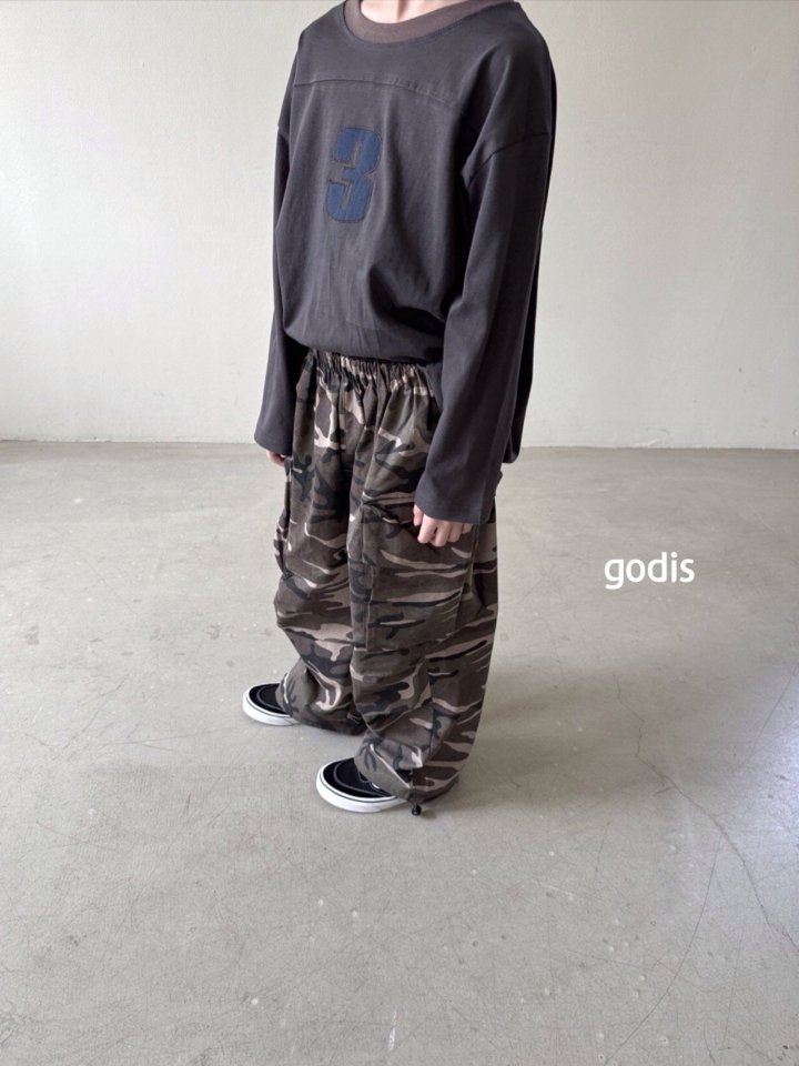 Godis - Korean Children Fashion - #childrensboutique - Camo Cargo Pants - 5